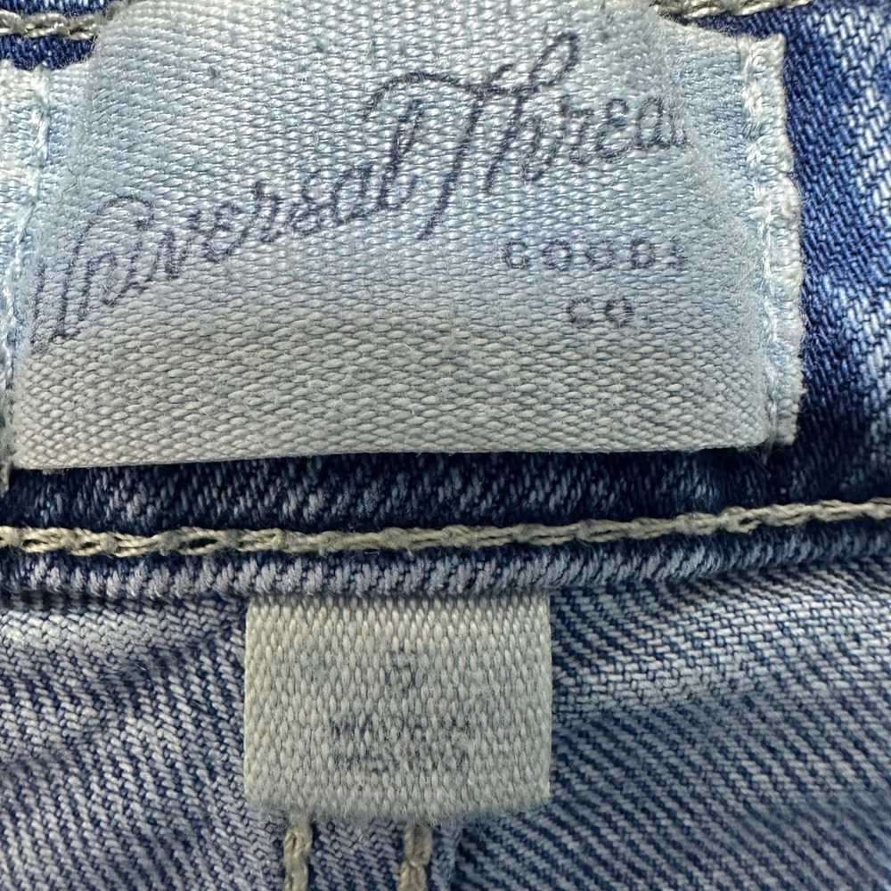 Universal Thread High Rise Wide Leg Jeans Light‎ Wash Blue Denim Size 6 90's Y2K - Picture 3 of 10